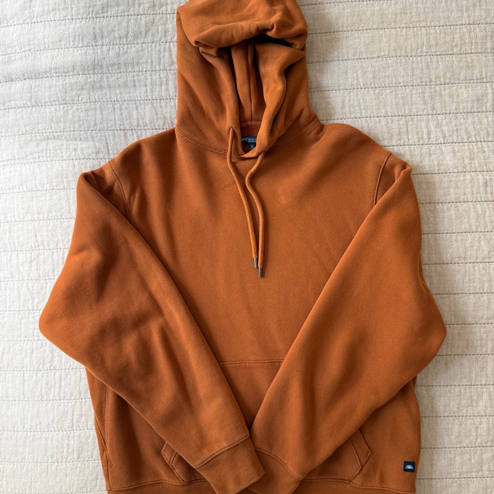 Levi's Made & Crafted Premium Burnt Orange Hoodie